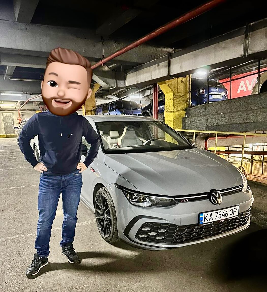 Максим забрав собі справжній заряд емоцій — Golf GTI